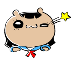 Sticker of KUMAKO and USAE sticker #11238018