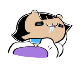 Sticker of KUMAKO and USAE sticker #11238021