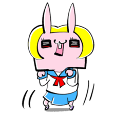 Sticker of KUMAKO and USAE sticker #11238023