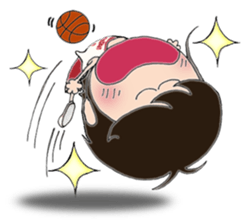 I love basketball sticker #11238406