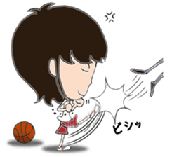 I love basketball sticker #11238423