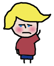 little boy sticker sticker #11238826