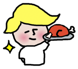 little boy sticker sticker #11238829