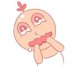 One Day of A Pink Baby sticker #11238833