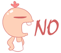 One Day of A Pink Baby sticker #11238835