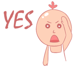 One Day of A Pink Baby sticker #11238837