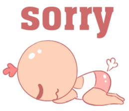 One Day of A Pink Baby sticker #11238845