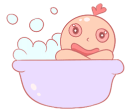 One Day of A Pink Baby sticker #11238846