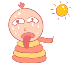 One Day of A Pink Baby sticker #11238848