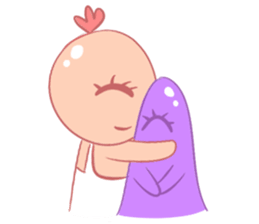 One Day of A Pink Baby sticker #11238851