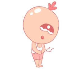 One Day of A Pink Baby sticker #11238854