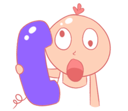 One Day of A Pink Baby sticker #11238862