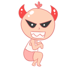 One Day of A Pink Baby sticker #11238863