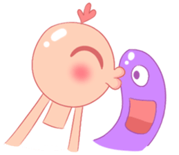 One Day of A Pink Baby sticker #11238864