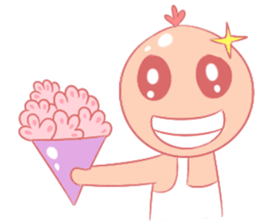 One Day of A Pink Baby sticker #11238868