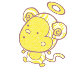 Hangs from cute material,"Saruko orumo" sticker #11239214