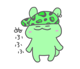 rainbow rabbits sticker #11239270