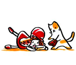 inuco 18 plus cat sticker #11239282