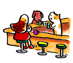 inuco 18 plus cat sticker #11239307