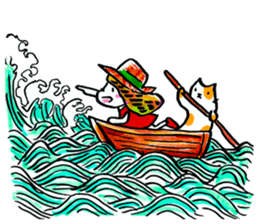 inuco 18 plus cat sticker #11239309