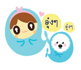 Pretty Cute Girl V.2 sticker #11240193