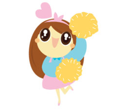 Pretty Cute Girl V.2 sticker #11240199