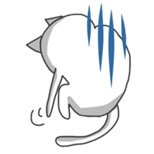 Useful 'n' Simple Cat sticker #11240521