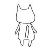 Useful 'n' Simple Cat sticker #11240547