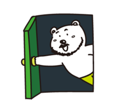 Hey!Beard Bear!2 sticker #11241604
