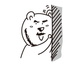 Hey!Beard Bear!2 sticker #11241607