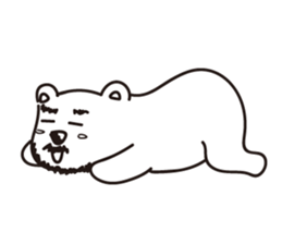 Hey!Beard Bear!2 sticker #11241625