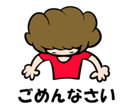 MOJYA'S  TALK sticker #11242481