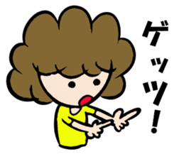 MOJYA'S  TALK sticker #11242498