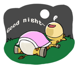 Giraffe world sticker #11243298