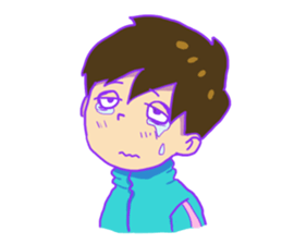 Dull boy in a jersey sticker #11244129