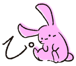 RABBIT AND TORTOISE. sticker #11244512