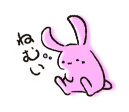 RABBIT AND TORTOISE. sticker #11244523