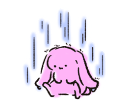 RABBIT AND TORTOISE. sticker #11244541