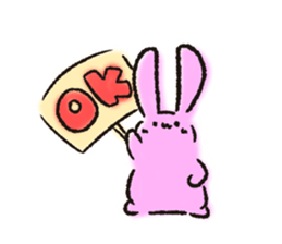 RABBIT AND TORTOISE. sticker #11244543