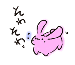 RABBIT AND TORTOISE. sticker #11244546