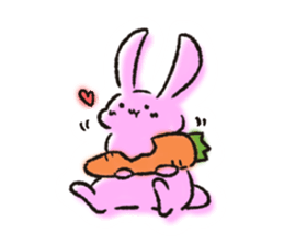 RABBIT AND TORTOISE. sticker #11244551