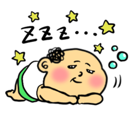 Cute old man (English version) sticker #11244574