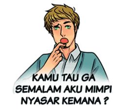 Jurus PDKT 6 sticker #11244946