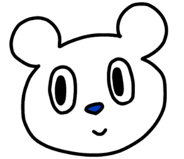 Mr.hundred percent bear sticker #11245472