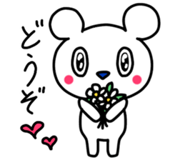 Mr.hundred percent bear sticker #11245480