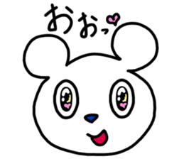 Mr.hundred percent bear sticker #11245481