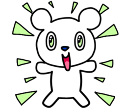 Mr.hundred percent bear sticker #11245482