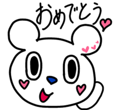 Mr.hundred percent bear sticker #11245484