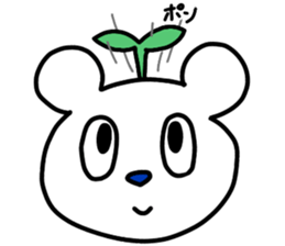 Mr.hundred percent bear sticker #11245488