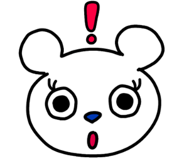 Mr.hundred percent bear sticker #11245490